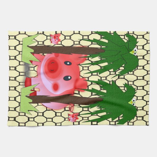 keukenhanddoek voor varkens (Horizontaal)