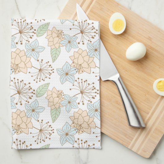 keukenhanddoek voor veerbloemen (Quarter Fold)