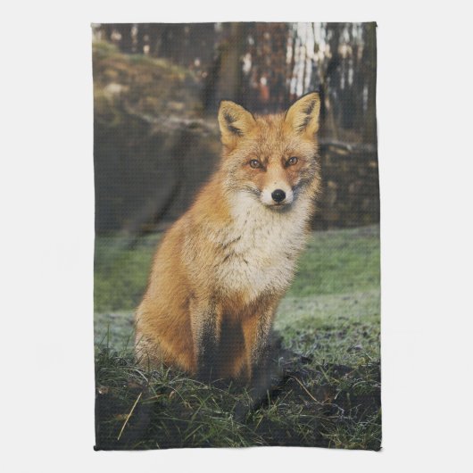 keukenhanddoek voor vos, theedoeken voor foxezels, (Verticaal)