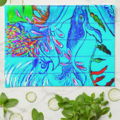 keukenhanddoek voor walvissen (Gevouwen)