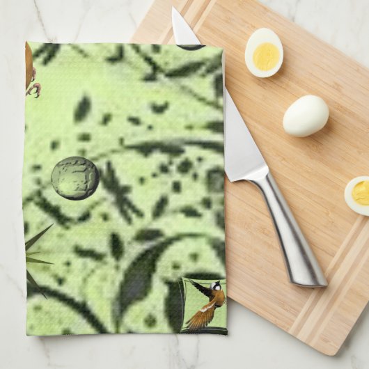 keukenhanddoek voor wilde vogels (Quarter Fold)