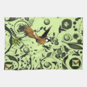 keukenhanddoek voor wilde vogels (Horizontaal)