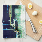 keukenhanddoek voor zeilboot op kruistocht (Quarter Fold)