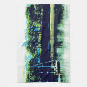 keukenhanddoek voor zeilboot op kruistocht (Verticaal)