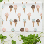 Keukenhanddoek voor zoete consumptie-crème (Gevouwen)