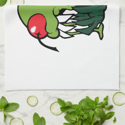 keukenhanddoek voor zomcupbie cake (Gevouwen)