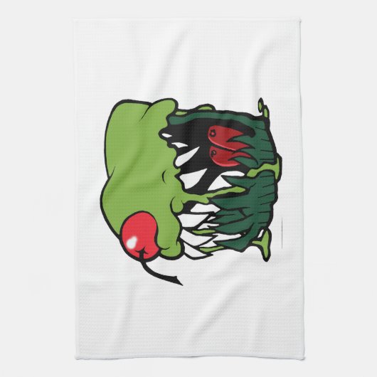 keukenhanddoek voor zomcupbie cake (Verticaal)