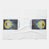 Keukenhanddoek "Vreugde aan de Wereld" (Horizontaal)