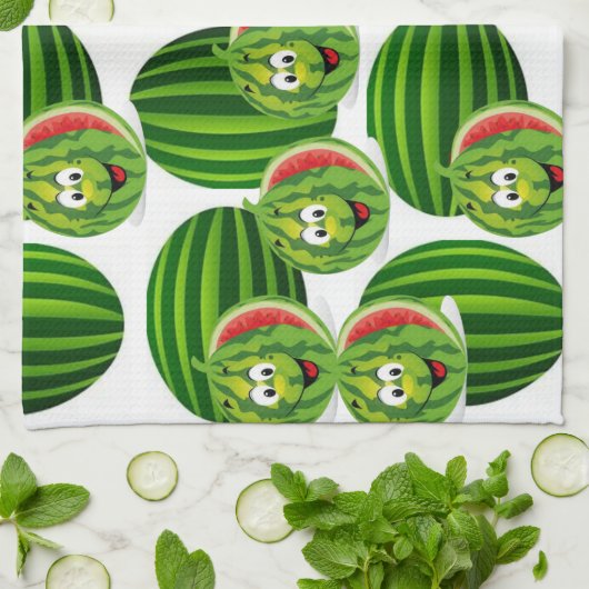 keukenhanddoek watermeloen (Gevouwen)