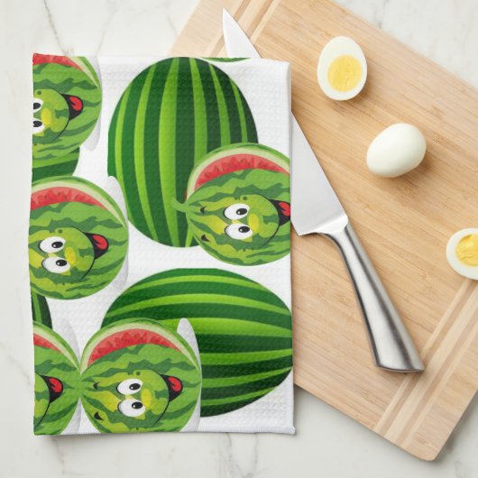 keukenhanddoek watermeloen (Quarter Fold)