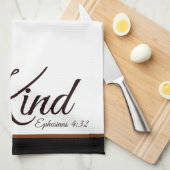 Keukenhanddoek wees aardig (Quarter Fold)