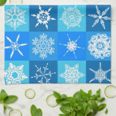 keukenhanddoek winter sneeuw (Gevouwen)