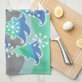 keukenhanddoek winterbomen (Quarter Fold)