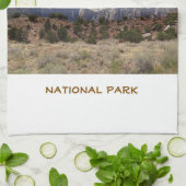 Keukenhanddoek Zion National Park (Gevouwen)