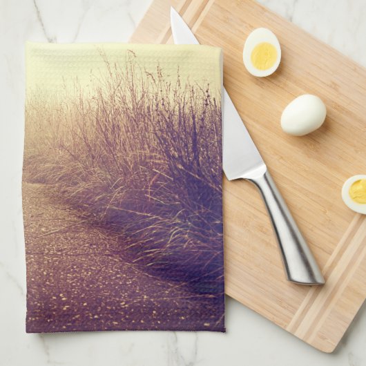 Keukenhanddoek Zonsopgang Pathway Walkway Path Sid (Quarter Fold)