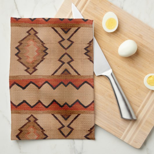 Keukenhanddoek, zuidwest western theedoek (Quarter Fold)