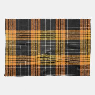 Keukenhanddoek Zwart Oranje Herfst Halloween Schot