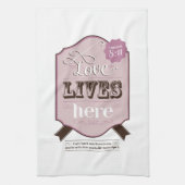 KeukenhanddoekBijbelscriptRomans 8:11 Theedoek (Verticaal)