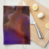 Keukenhanddoeken-Abstract Stormy Weather Theedoek (Quarter Fold)