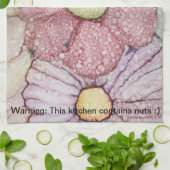 Keukenhanddoeken "bloemen/alcoholinkt" (Gevouwen)