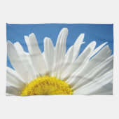 Keukenhanddoeken Blue Sky White Daisy Bloemen (Horizontaal)