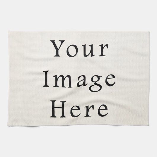 Keukenhanddoeken, gepersonaliseerd doekdoek, blanc theedoek (Horizontaal)