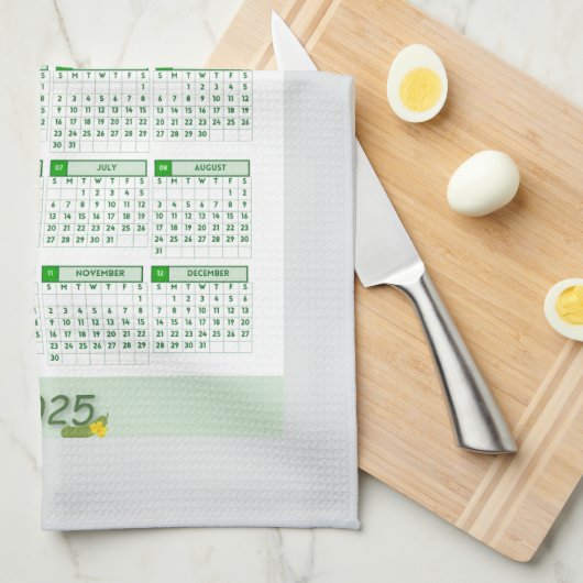 Keukenhanddoeken met augurk (Quarter Fold)