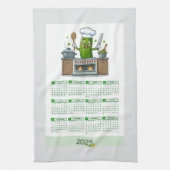 Keukenhanddoeken met augurk (Verticaal)