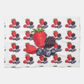 Keukenhanddoeken met bessen (Horizontaal)