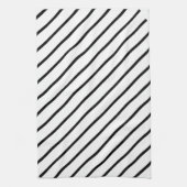 Keukenhanddoeken met diagonale strepen (Verticaal)