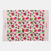 Keukenhanddoeken met fel sappige bessen (Horizontaal)