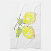 Keukenhanddoeken met gele luiers (Verticaal)