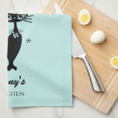 Keukenhanddoeken met speciaal daarvoor ontworpen a (Quarter Fold)