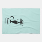 Keukenhanddoeken met speciaal daarvoor ontworpen a (Horizontaal)