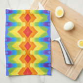Keukenhanddoeken Multi kleur geometrisch elegant o (Quarter Fold)