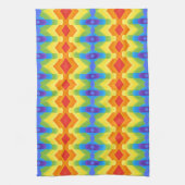 Keukenhanddoeken Multi kleur geometrisch elegant o (Verticaal)