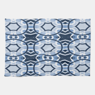 Keukenhanddoeken Multi kleur geometrisch elegant o