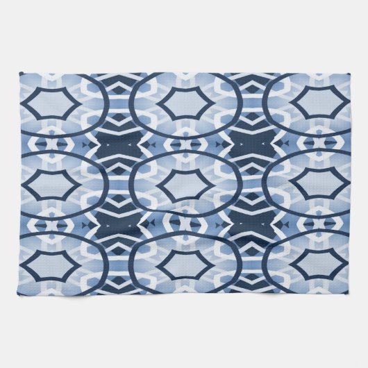 Keukenhanddoeken Multi kleur geometrisch elegant o (Horizontaal)