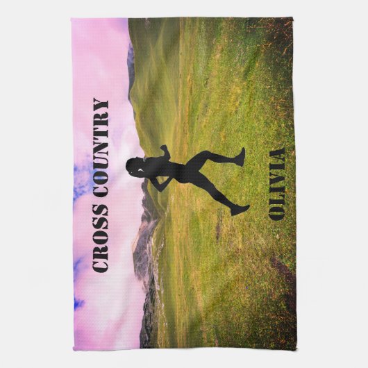 Keukenhanddoeken over land (Verticaal)