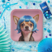 Keukenhanddoeken Papieren Bordje (Feest)