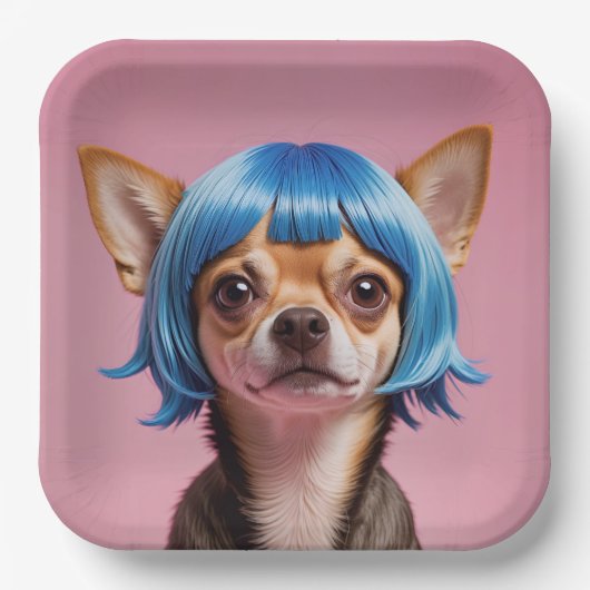 Keukenhanddoeken Papieren Bordje (Voorkant)