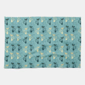 Keukenhanddoeken uit Midden-Midden-Midden-Kat (Horizontaal)