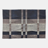 Keukenhanddoeken van de Zeemacht & grijze stripdoo (Horizontaal)