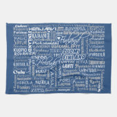 Keukenhanddoeken van Finse Towns (Horizontaal)