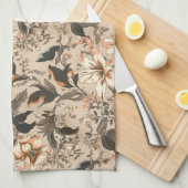  keukenhanddoeken van Floral Pattern (Quarter Fold)