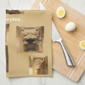 keukenhanddoeken van Gargoyles (Quarter Fold)