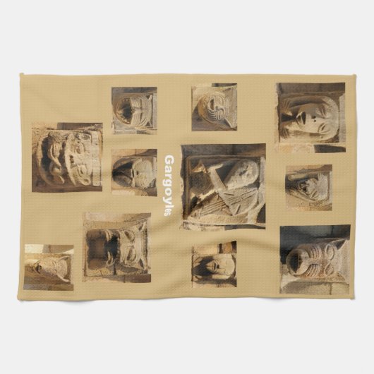 keukenhanddoeken van Gargoyles (Horizontaal)