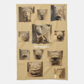 keukenhanddoeken van Gargoyles (Verticaal)