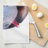 Keukenhanddoeken van het ontwerp "Saint Bernard" (Quarter Fold)