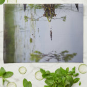 Keukenhanddoeken van Nesting Loon (Gevouwen)